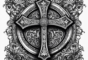 The symbol of Matthias a open Bible and a battle Axe tattoo idea