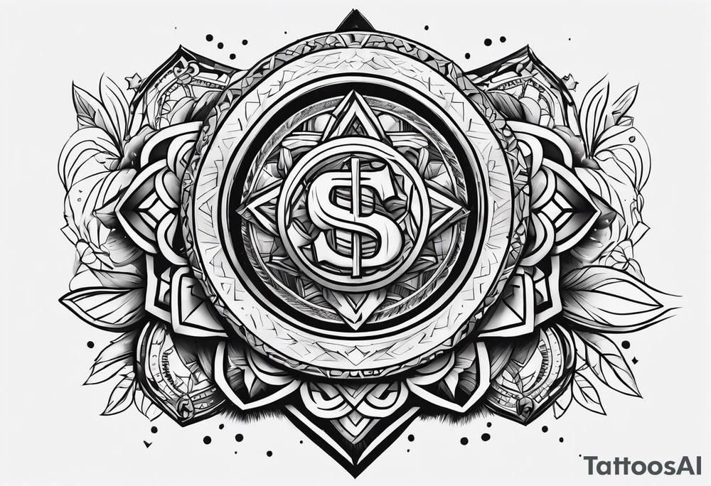 Dollar tattoo idea