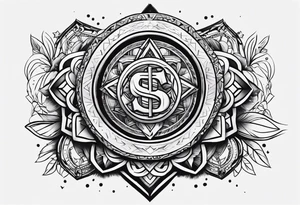 Dollar tattoo idea