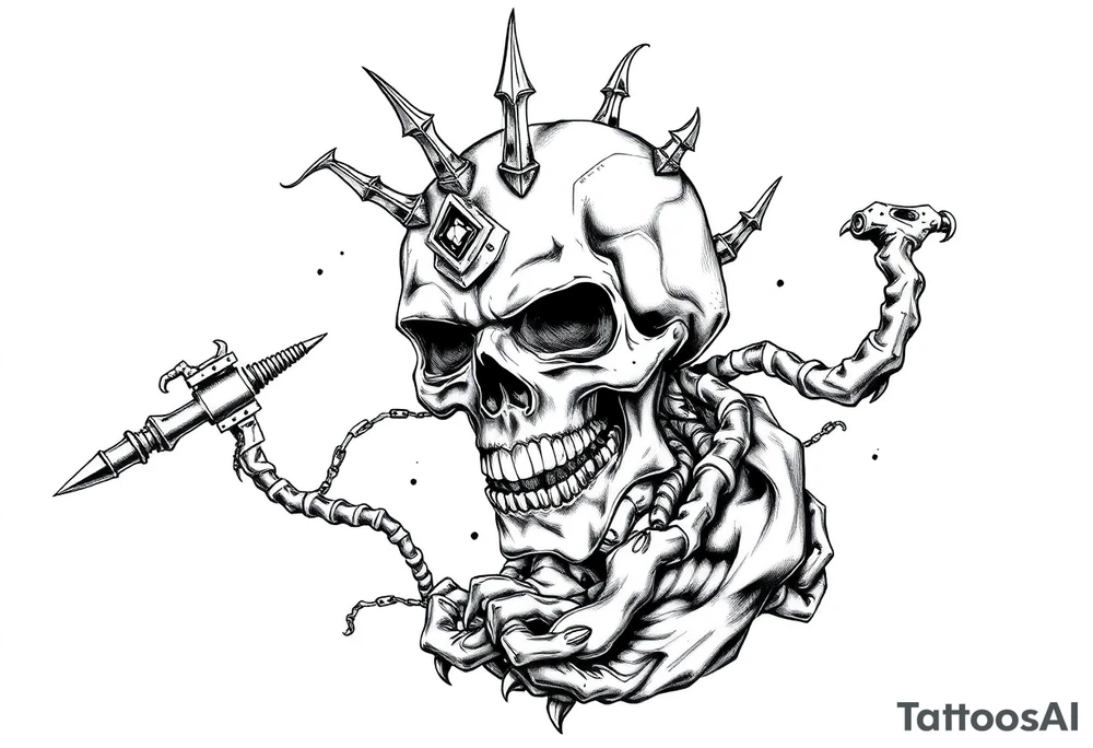 corrupt system tattoo idea