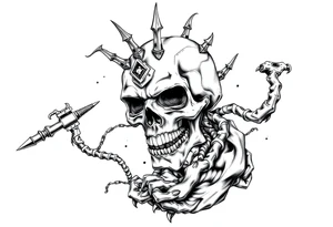 corrupt system tattoo idea