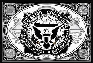 United States Coast Guard tattoo idea