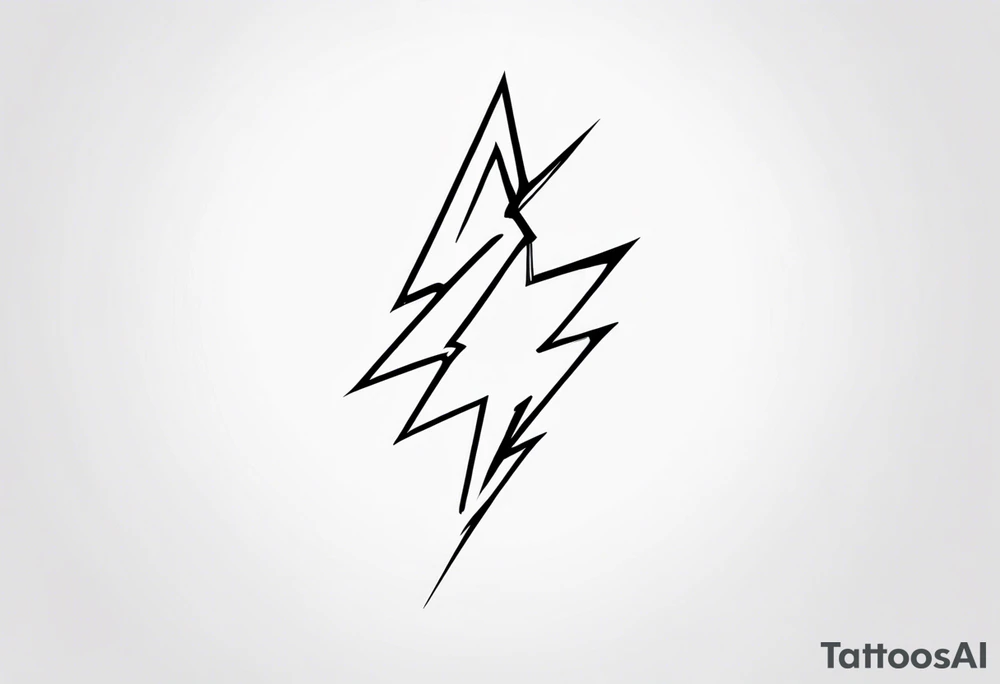Lightning Bolt tattoo idea