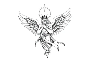 Biblical, Christianity, Archangel, Hebrew tattoo idea