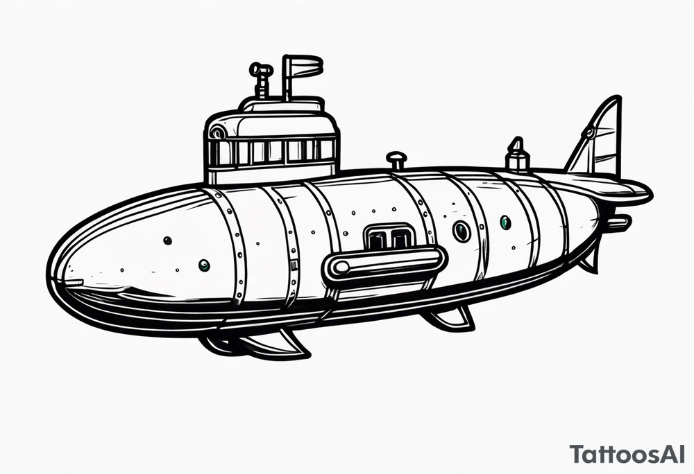 submarine tattoo idea