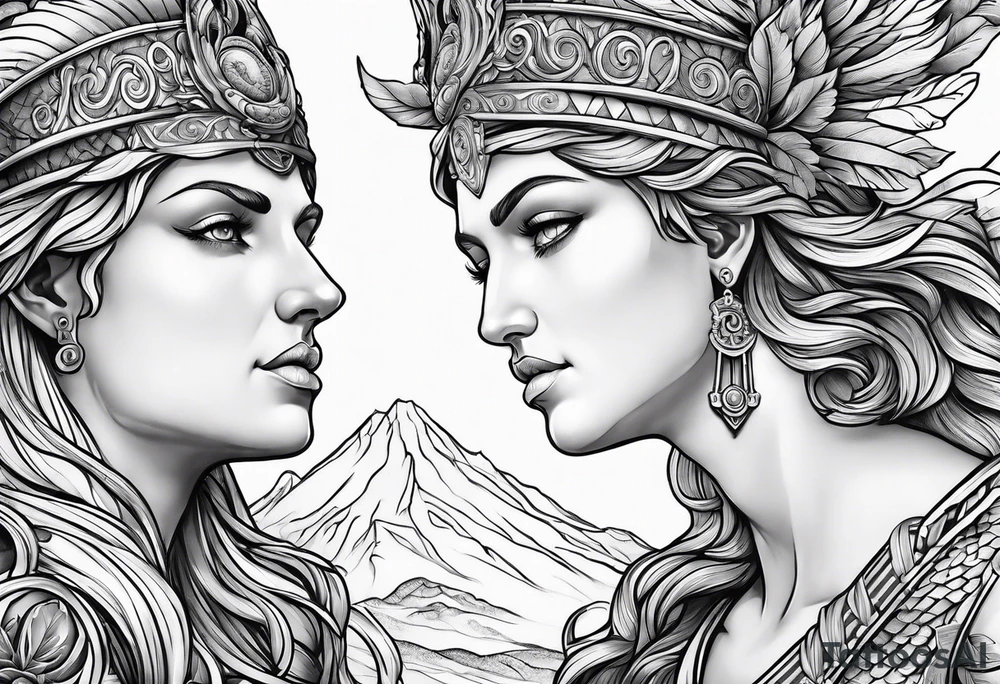 Greek mythology tattoo idea