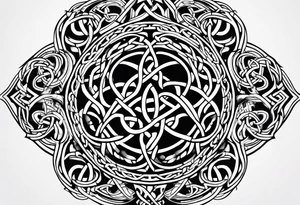 Celtic knot work tattoo idea
