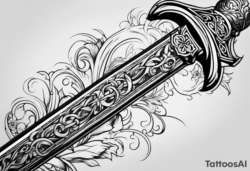 sword tattoo idea