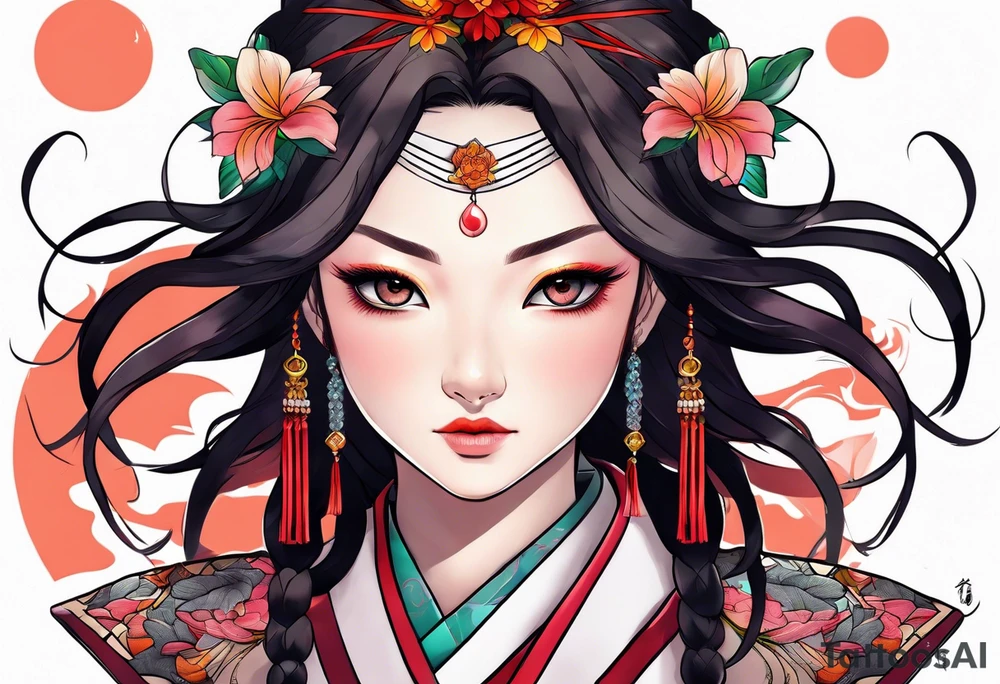 Nezuko tattoo idea