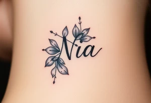 Name Nia tattoo idea