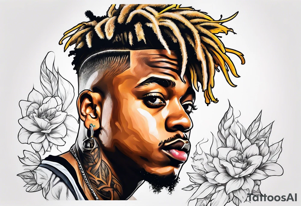 Juice wrld tattoo idea