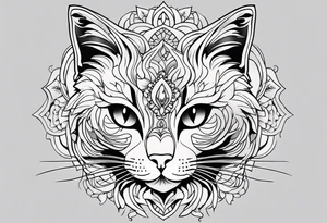 French cats tattoo idea