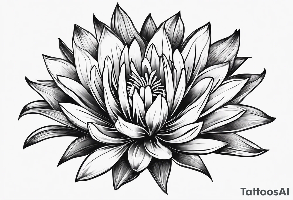 fine line indian paintbrush - white background, clean background, no skin tattoo idea