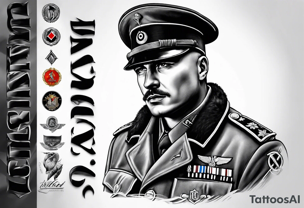 German ww2 soldier tattoo idea