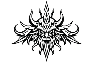 Viking symbolism tattoo idea