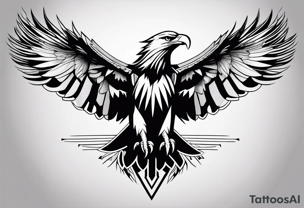 Eagle tattoo idea