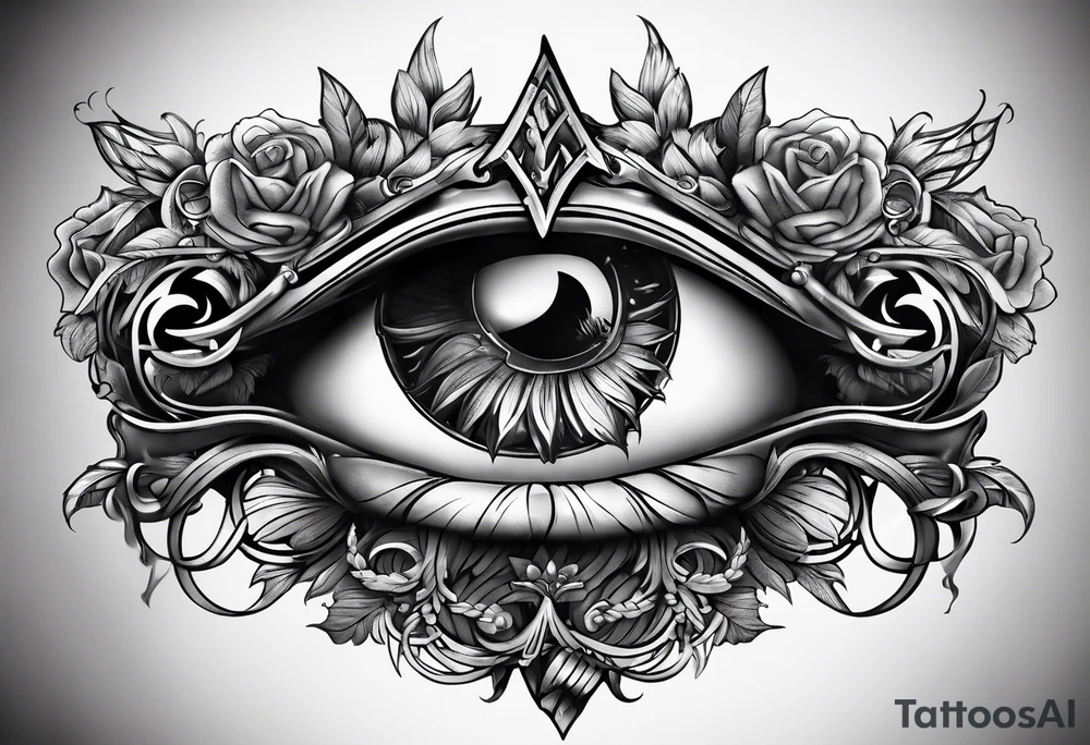 Good and bad law tattoo idea