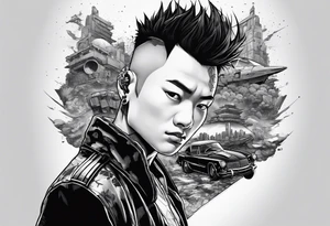 Akira movie tattoo idea