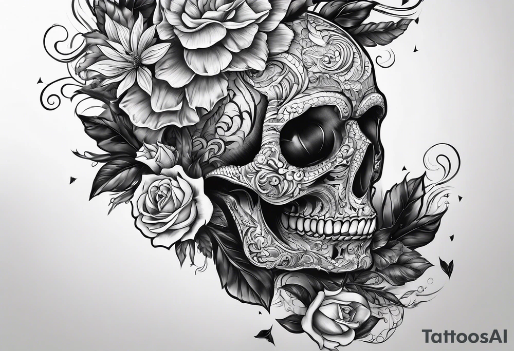 A simple tattoo for the passing of a grandpa tattoo idea