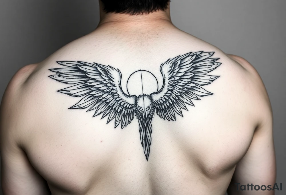 Fall of angel Dante mikha'el tattoo idea