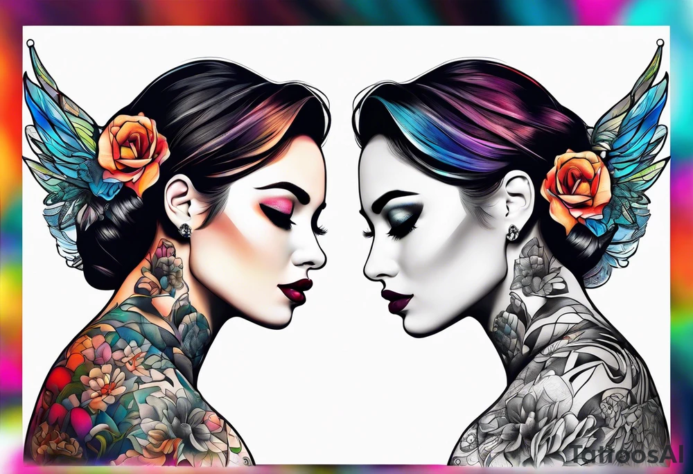 Emma & Lennon tattoo idea