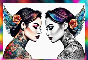 Emma & Lennon tattoo idea