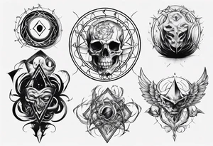 The void tattoo idea