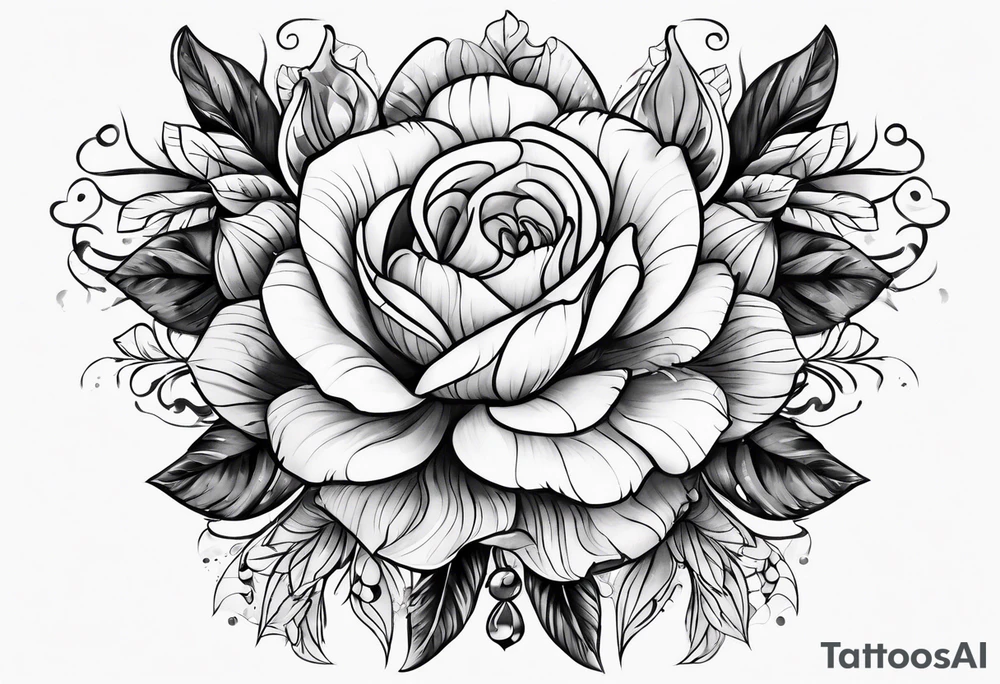 arm filler tattoo idea