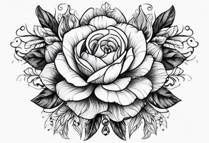 arm filler tattoo idea