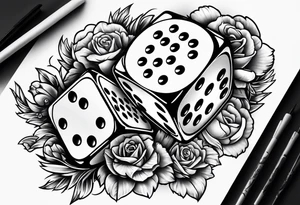 Las Vegas dice tattoo idea