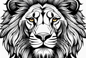 Lion tattoo idea