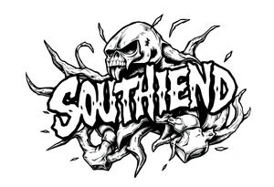 “SOUTHEND” tattoo idea