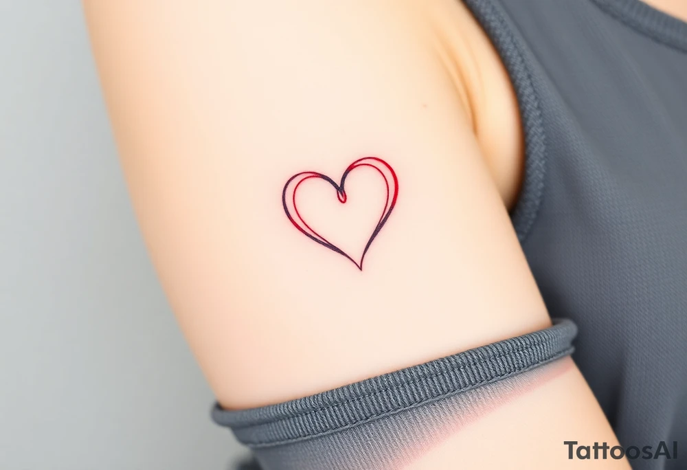 love Heart tattoo idea