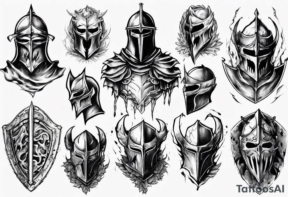 Knight berserk tattoo idea