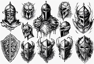 Knight berserk tattoo idea