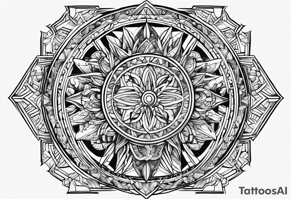The symbol of Matthias in the bible tattoo idea