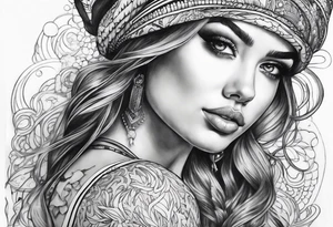 water tattoo idea