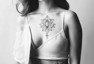 dainty, fine line tattoo idea