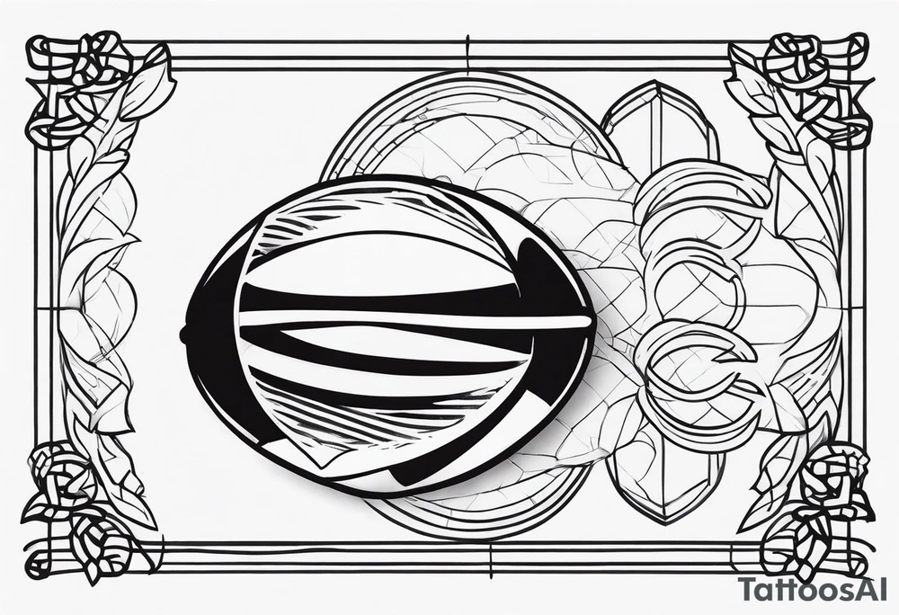 RUGBY tattoo idea