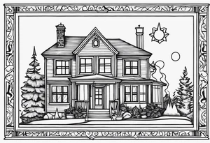 Charmed,halliwell manor tattoo idea