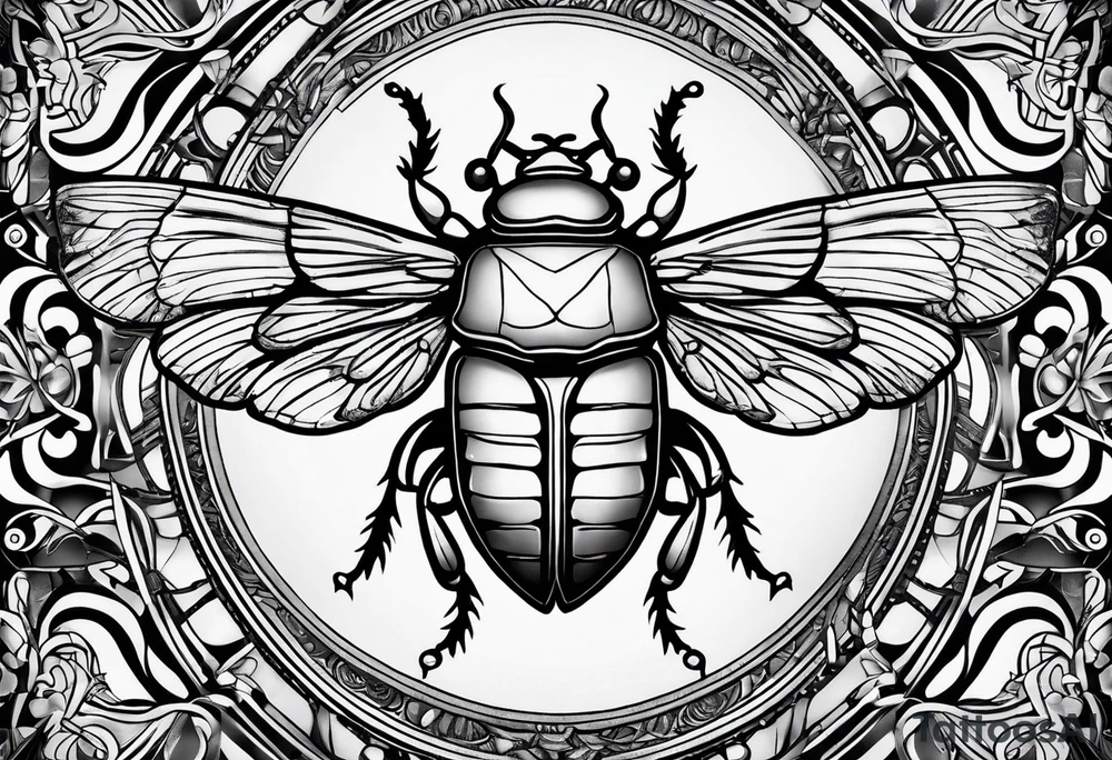 scarab tattoo idea