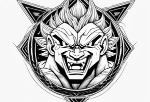 dragonball z tattoo idea