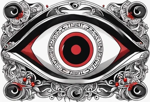 Tatto from Itachi and his mangekyou sharingan tattoo idea