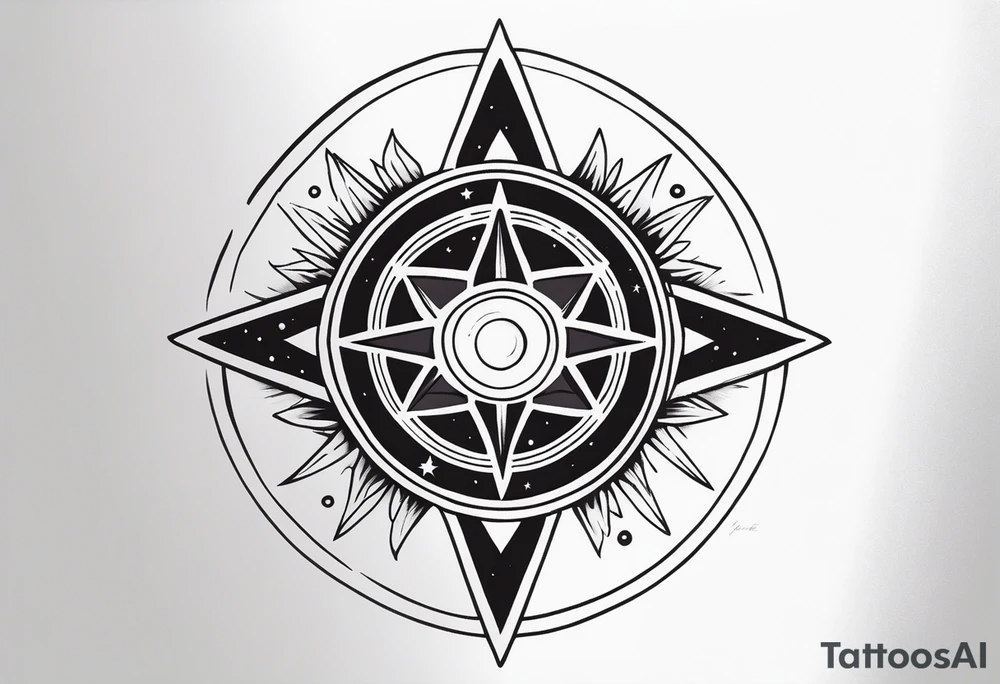 Supernova tattoo idea