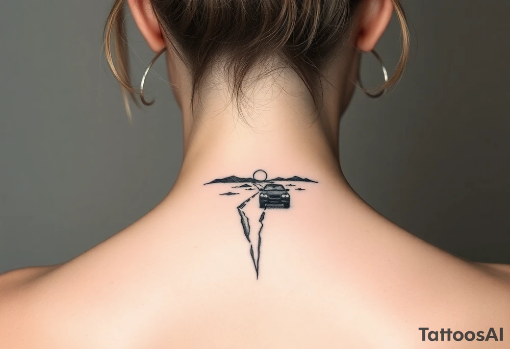 If my fate is a bad collision
And if my mind is an open highway
Give me the twilight two-way vision
Give me one last ride on a sunset sky lane
Call me when you get the chance
I can feel the walls around me closing in tattoo idea