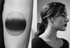 LINE AROUND SHOULDERS tattoo idea