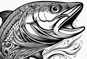 salmon arm tattoo tattoo idea