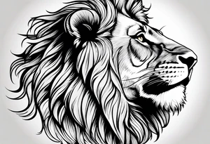 lion tattoo tattoo idea