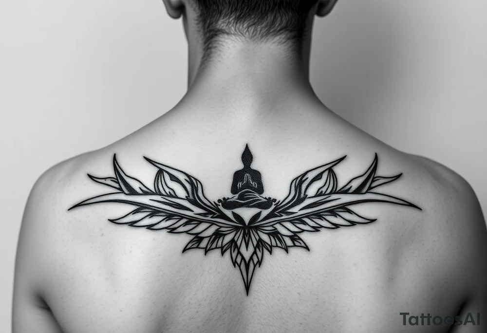 victory over coma and methadone. a new life in meditation. tattoo on the arm tattoo idea