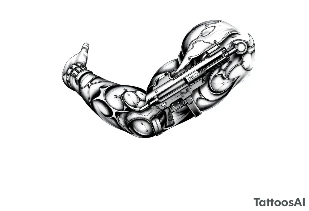 call of duty simon ghost riley tattoo idea